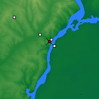 Nearby Forecast Locations - Kamyshin - Mapa