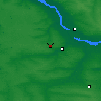Nearby Forecast Locations - Gigant - Mapa