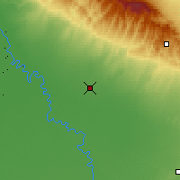Nearby Forecast Locations - Turquestão - Mapa