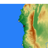 Nearby Forecast Locations - Jabala - Mapa