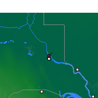 Nearby Forecast Locations - Baçorá - Mapa