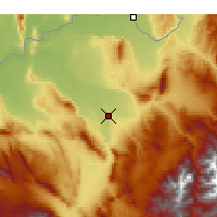 Nearby Forecast Locations - Konduz - Mapa