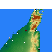 Nearby Forecast Locations - Recoima - Mapa