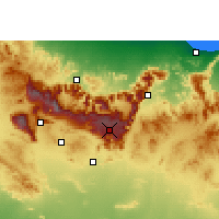 Nearby Forecast Locations - Saique - Mapa