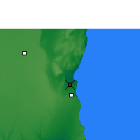 Nearby Forecast Locations - Ducme - Mapa