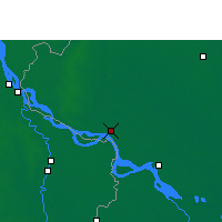 Nearby Forecast Locations - Rajshahi - Mapa