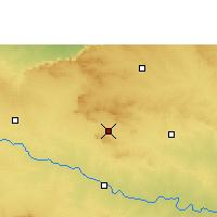 Nearby Forecast Locations - Aurangabade - Mapa