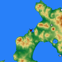 Nearby Forecast Locations - Suttsu - Mapa