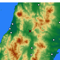 Nearby Forecast Locations - Shinjo - Mapa