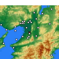 Nearby Forecast Locations - Yao - Mapa