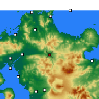 Nearby Forecast Locations - Hita - Mapa
