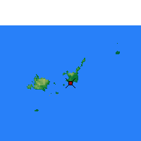 Nearby Forecast Locations - Ishigaki - Mapa