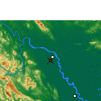 Nearby Forecast Locations - Hà Đông district - Mapa
