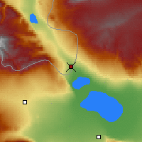 Nearby Forecast Locations - Passo de Alatau - Mapa