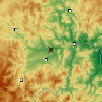 Nearby Forecast Locations - Yanji - Mapa