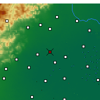 Nearby Forecast Locations - Rongcheng - Mapa