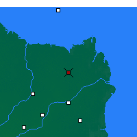 Nearby Forecast Locations - Hekou - Mapa