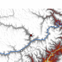 Nearby Forecast Locations - Nyingchi - Mapa
