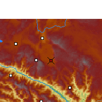 Nearby Forecast Locations - Mengzi - Mapa