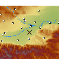 Nearby Forecast Locations - Xian - Mapa