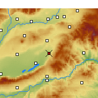Nearby Forecast Locations - Xia Xian - Mapa
