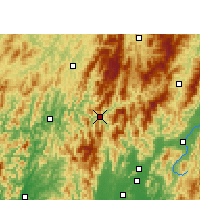 Nearby Forecast Locations - Longsheng - Mapa