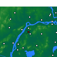 Nearby Forecast Locations - Nanquim - Mapa