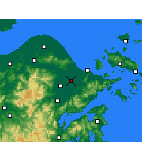 Nearby Forecast Locations - Yin Xian - Mapa