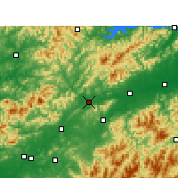 Nearby Forecast Locations - Changshan - Mapa