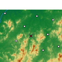 Nearby Forecast Locations - Yihuang - Mapa