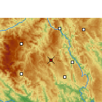 Nearby Forecast Locations - Fengshan - Mapa
