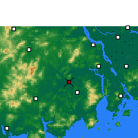 Nearby Forecast Locations - Kaiping - Mapa