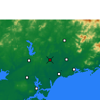 Nearby Forecast Locations - Huazhou - Mapa