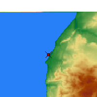 Nearby Forecast Locations - Essaouira - Mapa