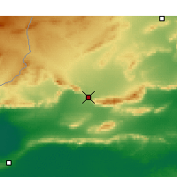 Nearby Forecast Locations - Gafsa - Mapa