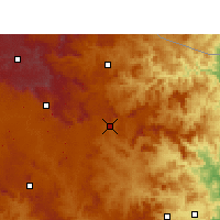 Nearby Forecast Locations - Vryheid - Mapa