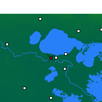 Nearby Forecast Locations - Nova Orleães - Mapa