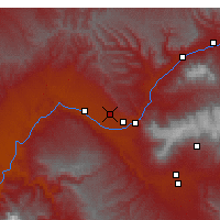 Nearby Forecast Locations - Grand Junction - Mapa