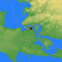 Nearby Forecast Locations - Sault Ste. Marie - Mapa
