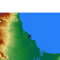 Nearby Forecast Locations - Veracruz - Mapa