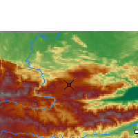 Nearby Forecast Locations - Cobán - Mapa