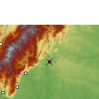 Nearby Forecast Locations - San Vicente de Caguán - Mapa