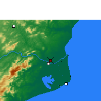 Nearby Forecast Locations - Campos dos Goytacazes - Mapa