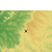 Nearby Forecast Locations - Campo Grande - Mapa