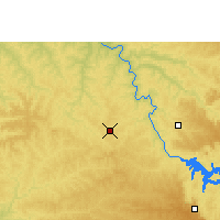 Nearby Forecast Locations - Bauru - Mapa