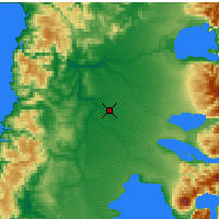 Nearby Forecast Locations - Osorno/canal Baj - Mapa