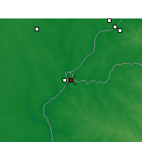 Nearby Forecast Locations - Bella Unión - Mapa