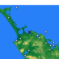 Nearby Forecast Locations - Mangōnui - Mapa