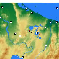 Nearby Forecast Locations - Rotorua - Mapa