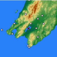 Nearby Forecast Locations - Lago Wairarapa - Mapa